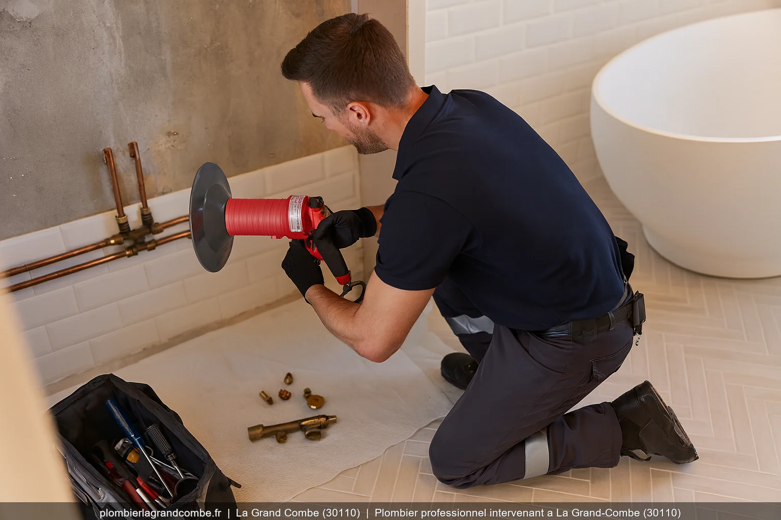 Plombier professionnel intervenant a La Grand-Combe (30110)