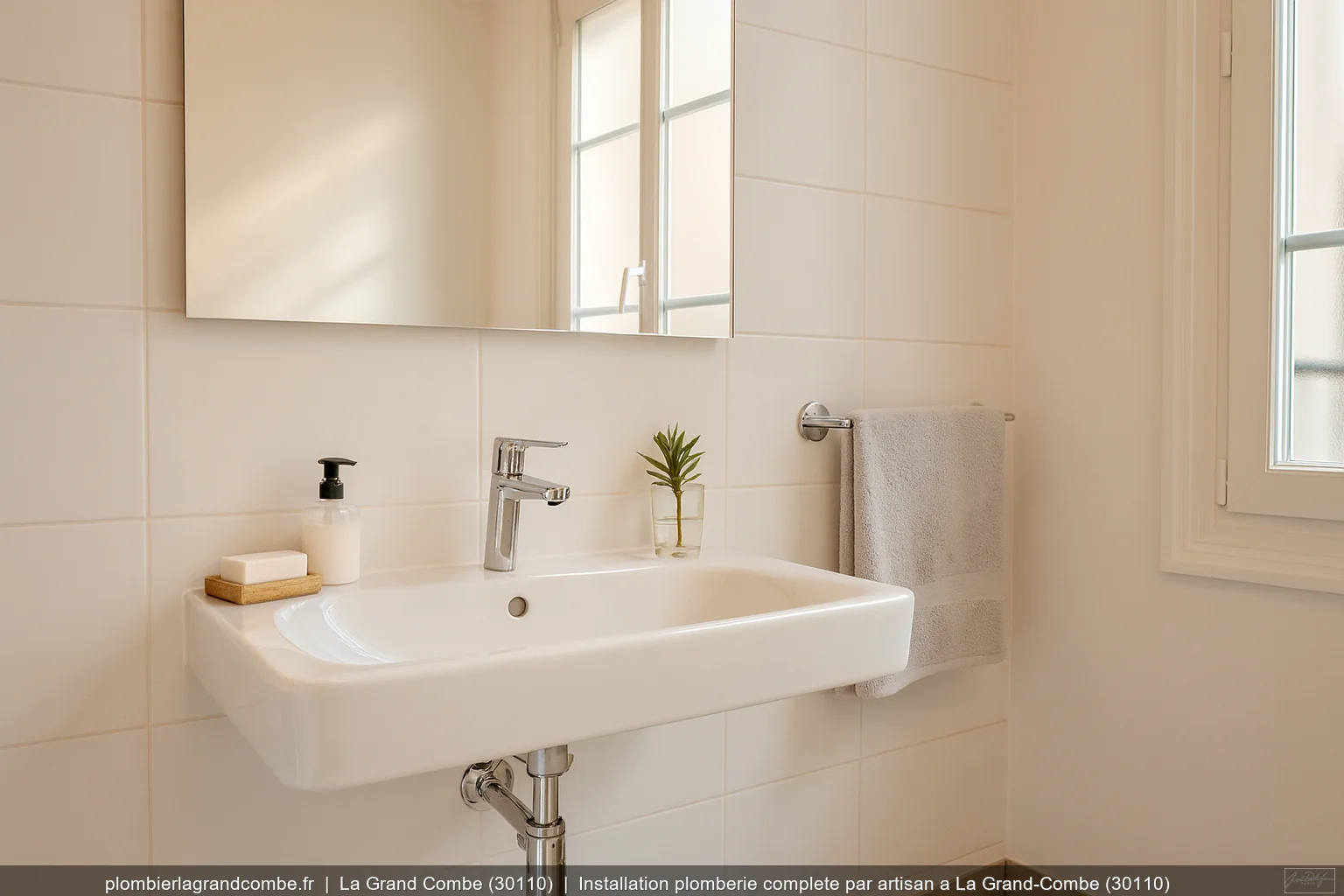Installation plomberie complete par artisan a La Grand-Combe (30110)
